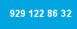 929 122 86 32 929 122 86 32